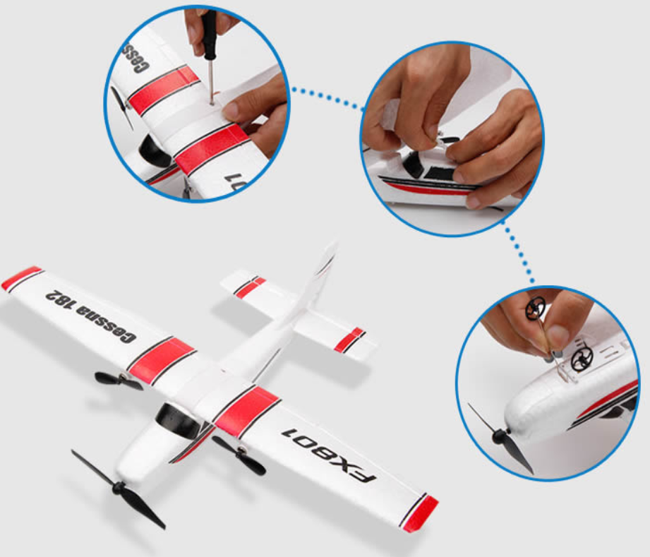 FX801 Remote Control Glider Model