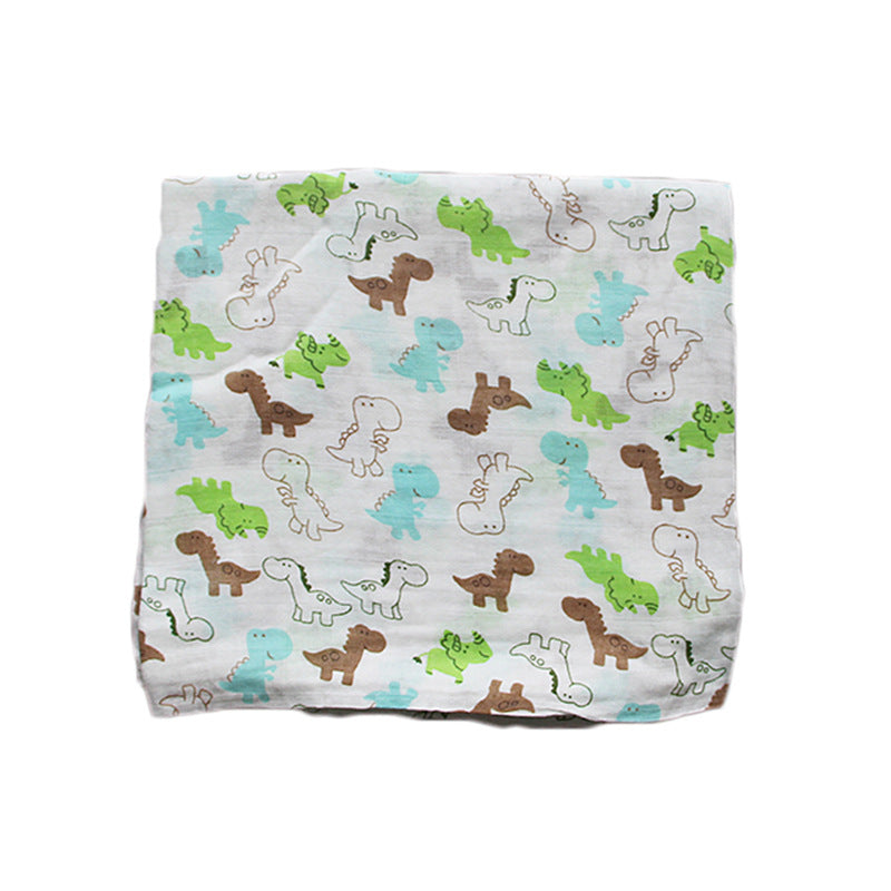 Bamboo Muslin Swaddle Neutral Receiving Blanket