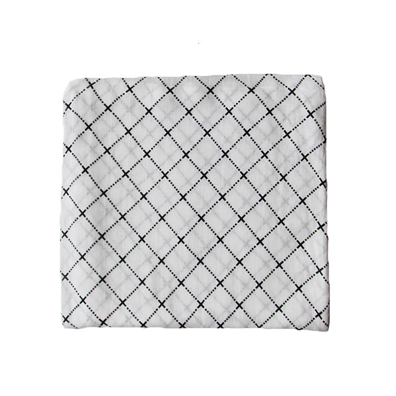Bamboo Muslin Swaddle Neutral Receiving Blanket