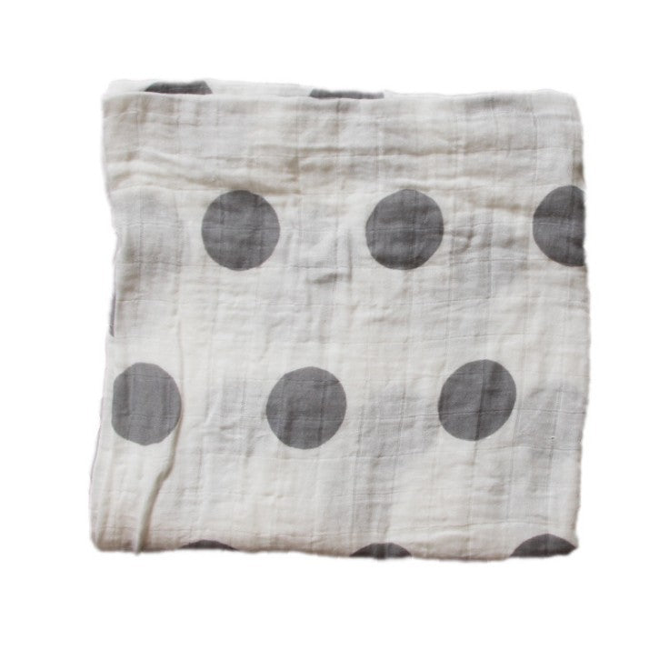 Bamboo Muslin Swaddle Neutral Receiving Blanket
