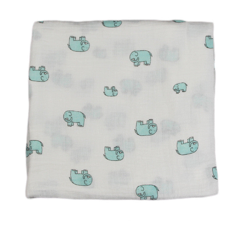 Bamboo Muslin Swaddle Neutral Receiving Blanket