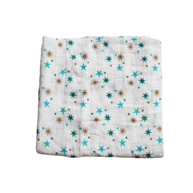 Bamboo Muslin Swaddle Neutral Receiving Blanket