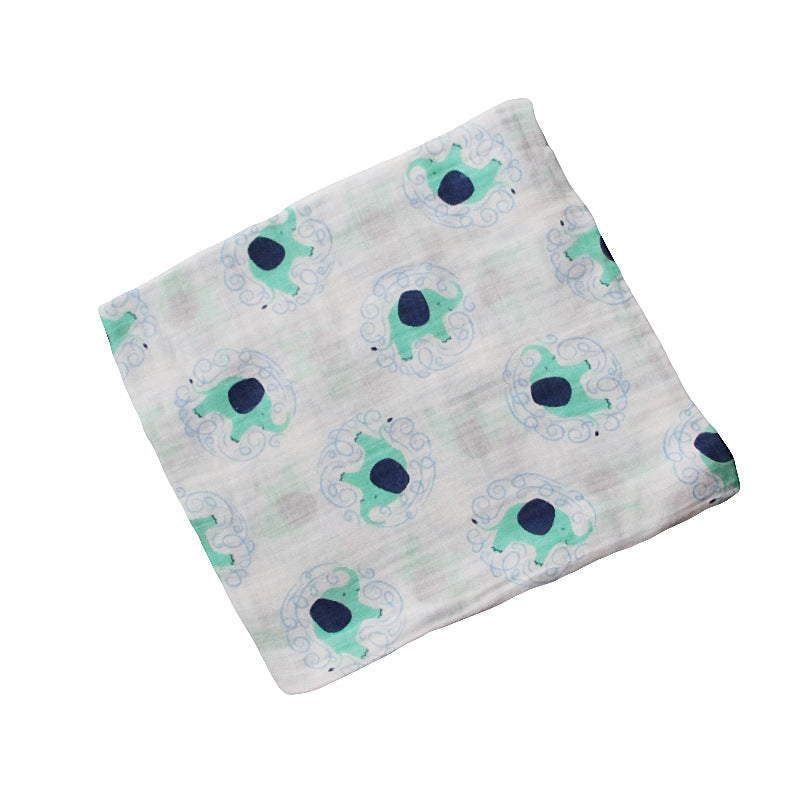 Bamboo Muslin Swaddle Neutral Receiving Blanket