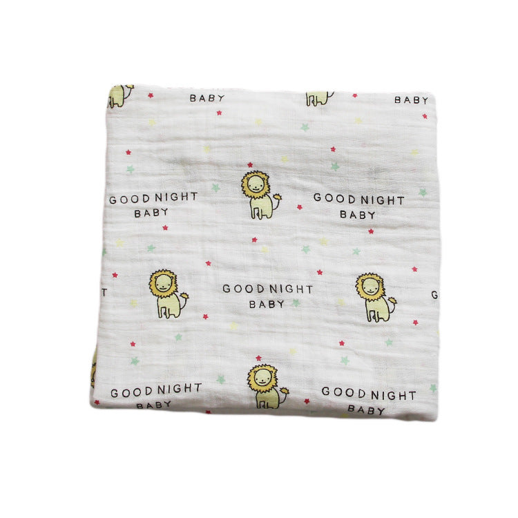Bamboo Muslin Swaddle Neutral Receiving Blanket