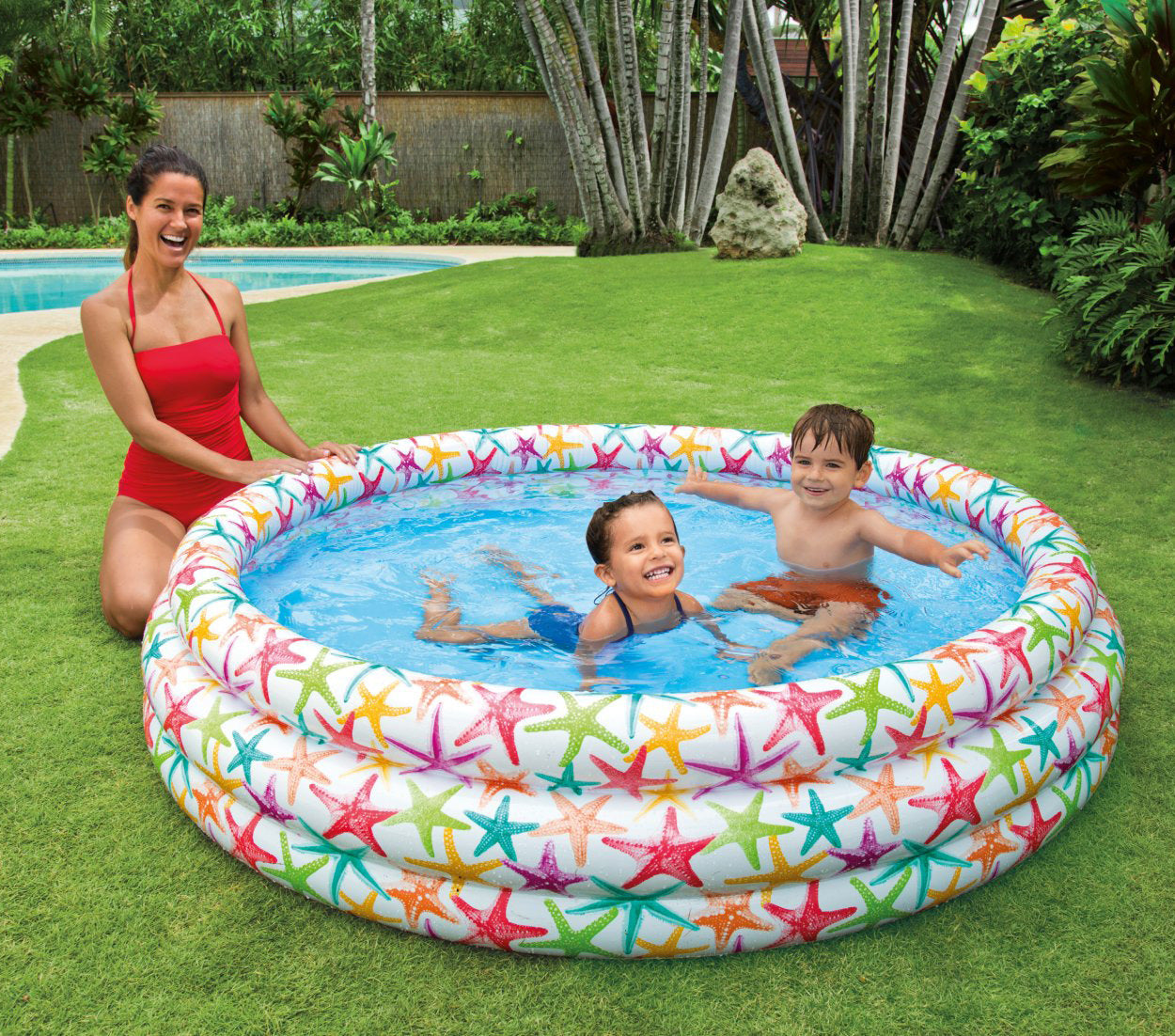 Round Inflatable Pool for Baby Swimming Bathing