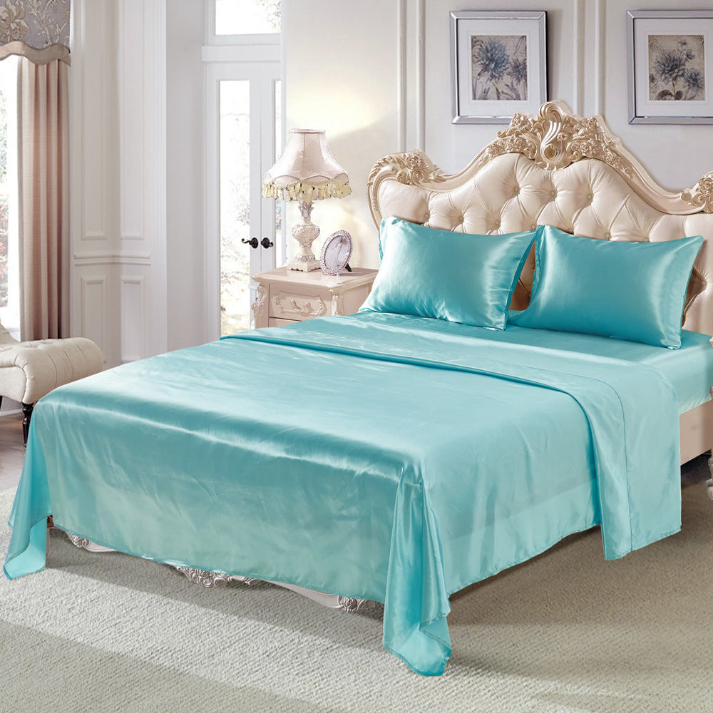 Imitation silk bedding