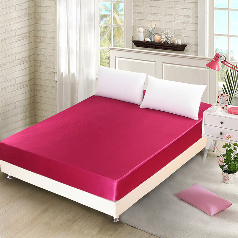 Silk bed sheet mattress