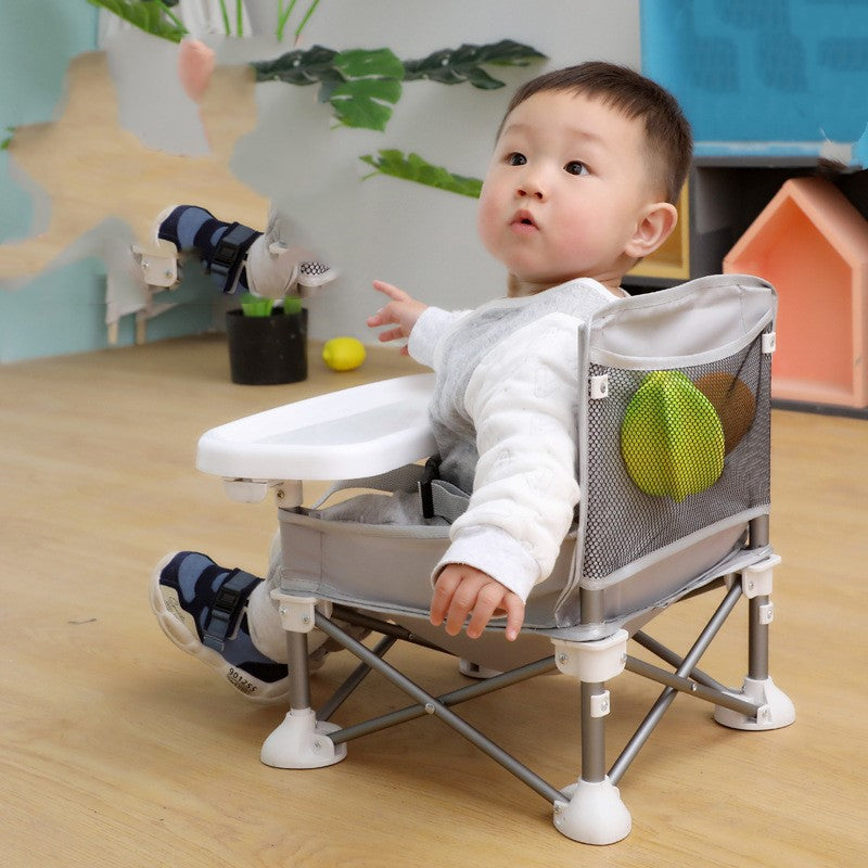 Baby portable foldable dining chair