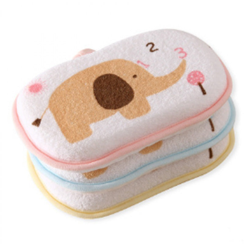 Baby bath cotton baby bath sponge