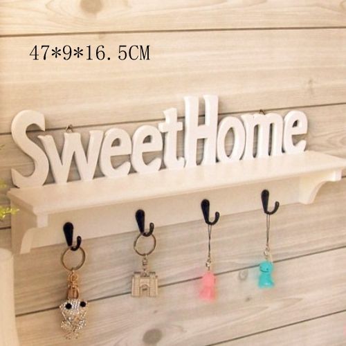 Home Decoration  Hook Wall Hanging Wall Decoration Coat Hook White