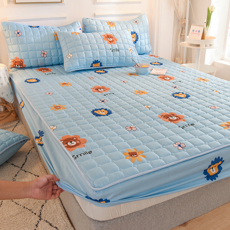 Thin Mattress Dustproof Protection Bed Cover Full Package