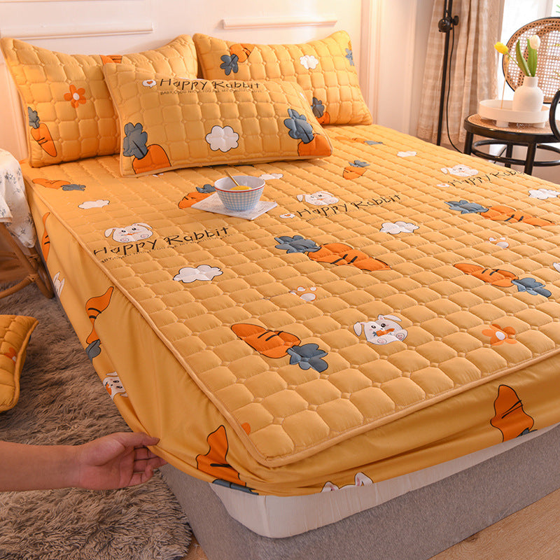 Thin Mattress Dustproof Protection Bed Cover Full Package