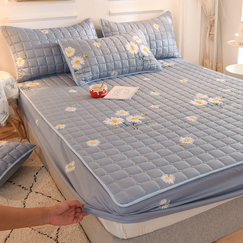 Thin Mattress Dustproof Protection Bed Cover Full Package