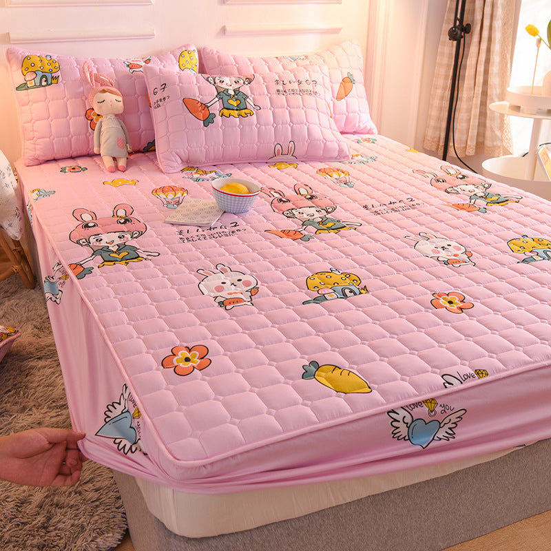 Thin Mattress Dustproof Protection Bed Cover Full Package