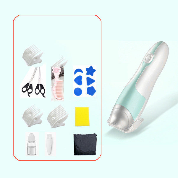 Baby Electric Waterproof Silent Baby Shaving Head Rechargeable Children OEM