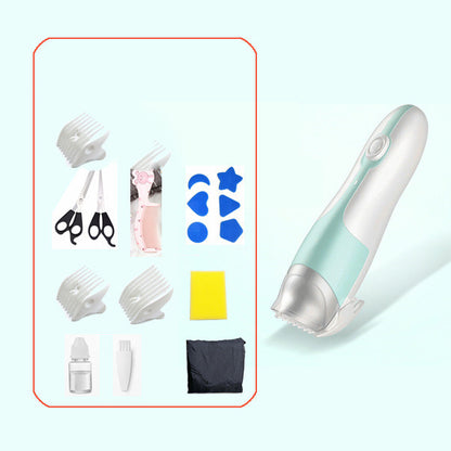 Baby Electric Waterproof Silent Baby Shaving Head Rechargeable Children OEM