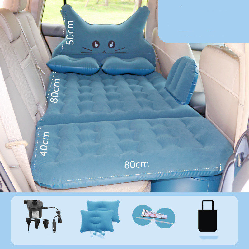 Car Rear Seat Cushion Bed SUV Travel Mattress