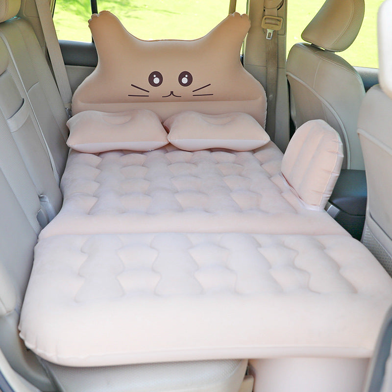 Car Rear Seat Cushion Bed SUV Travel Mattress