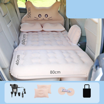 Car Rear Seat Cushion Bed SUV Travel Mattress