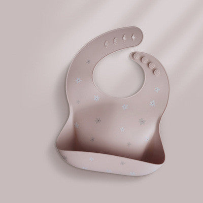 Baby Eating Bibs, Baby Waterproof Silicone Bibs, Feeding Rice Pockets