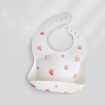 Baby Eating Bibs, Baby Waterproof Silicone Bibs, Feeding Rice Pockets