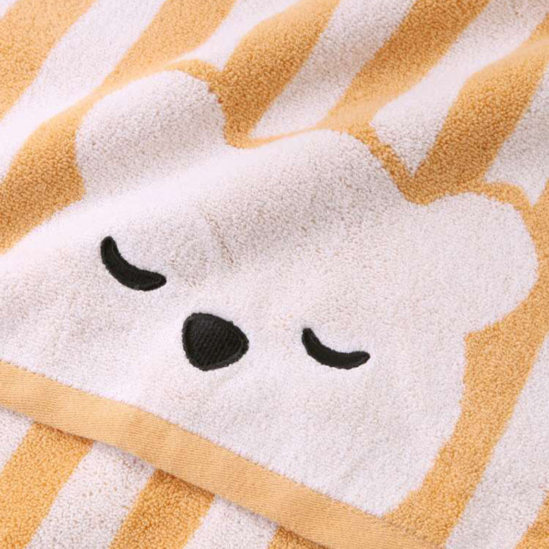 Cartoon Bath Towel Soft Absorbent Multicolor Baby Bath Towel