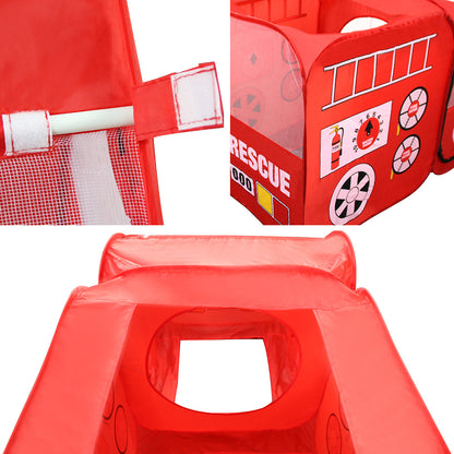 Children'S Car Tent Play House Wholesale, Fire Truck Toy House Indoor And Outdoor Thickening Folding Thickening