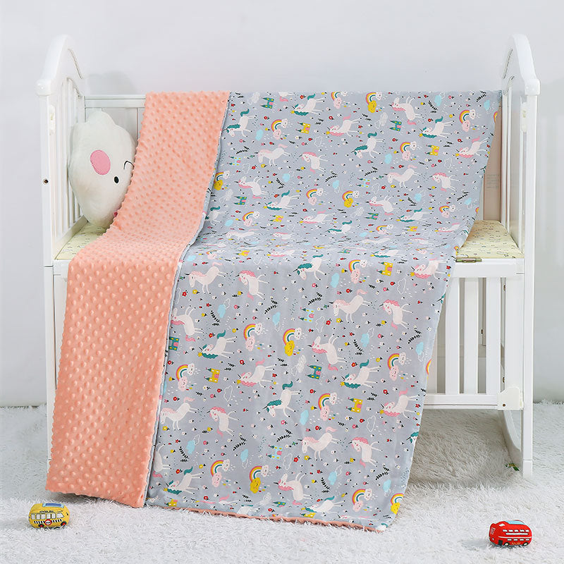 Cartoon Baby Blankets For Children To Appease Peas Blankets, Blankets, Strollers, Blankets