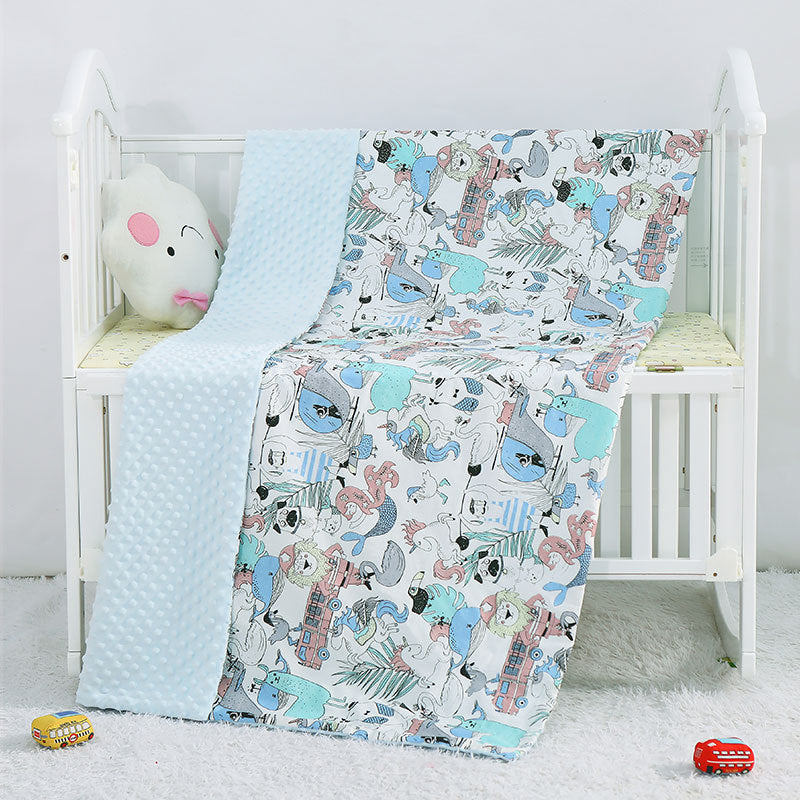 Cartoon Baby Blankets For Children To Appease Peas Blankets, Blankets, Strollers, Blankets