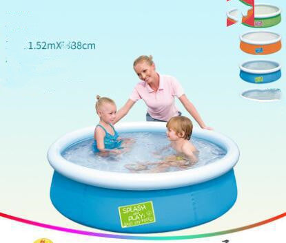 Large Family Swimming Pool For Adults And Children With Thicker Top Ring Inflatable Outdoor Water Play