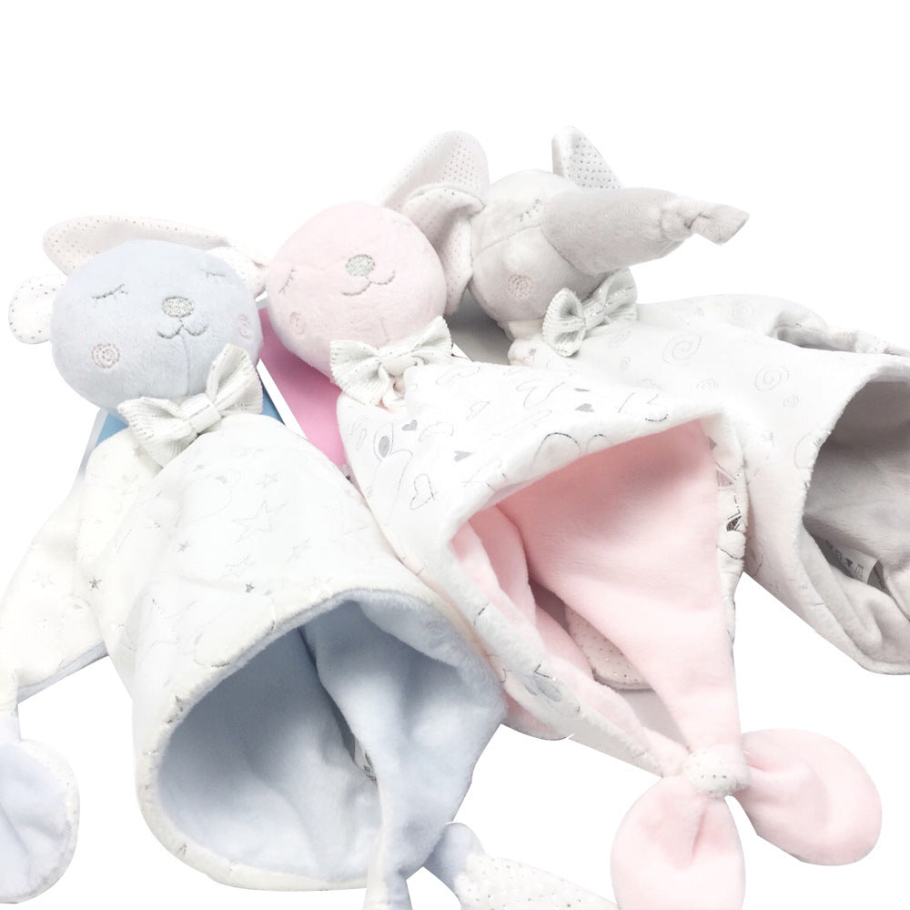 Skin-friendly Toys Animal Rabbit Baby Comforter Baby Soothing Towels Soothing Dolls Baby Saliva Towels Sleeping Dolls Baby Toys