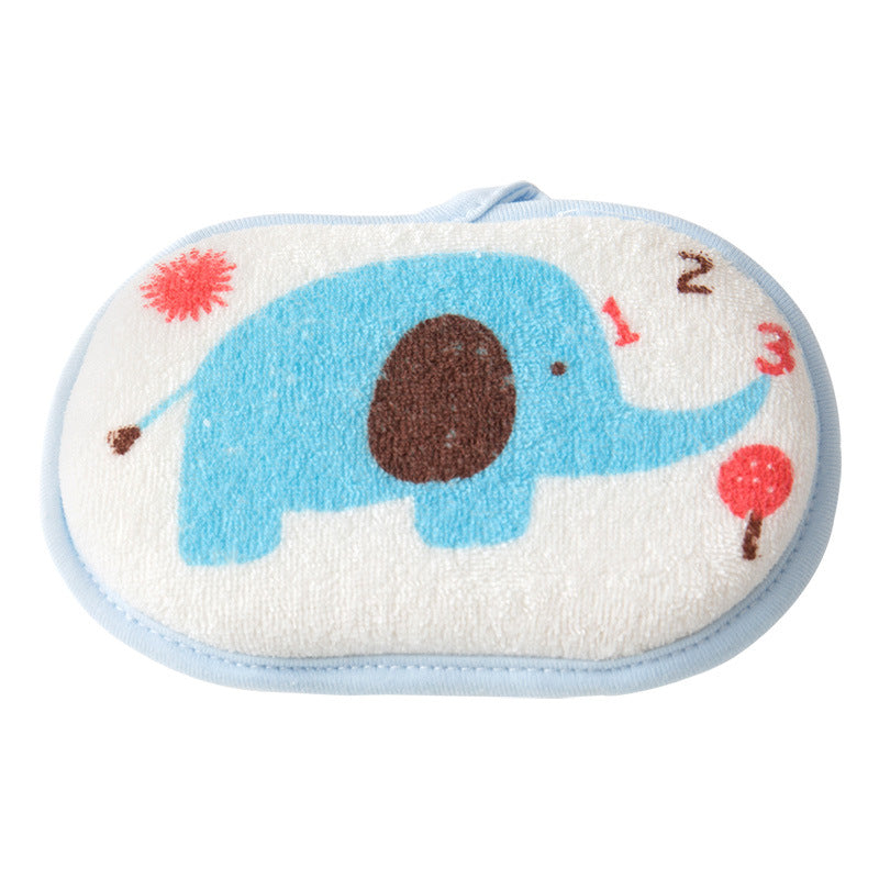 Baby bath cotton baby bath sponge