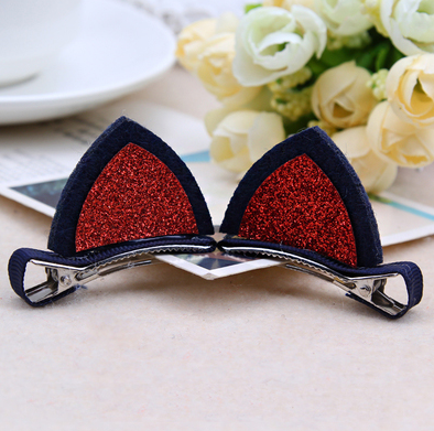 Lot Girls Barrettes Cute Cat Ears Hair Clip Kids Safety Headband Hairpin For Kids Hair Accessories