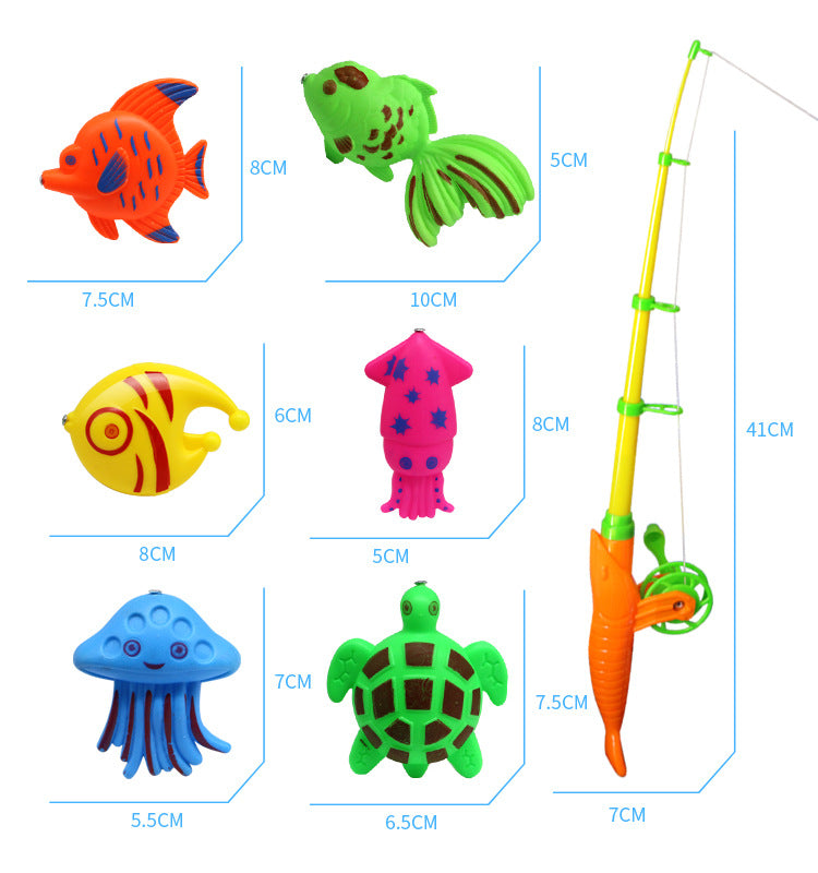 Baby Bath Magnetic Fishing Toy Set