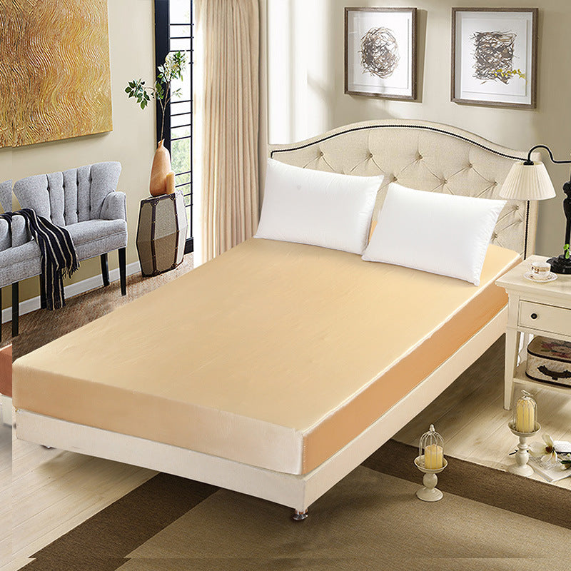 Silk bed sheet mattress