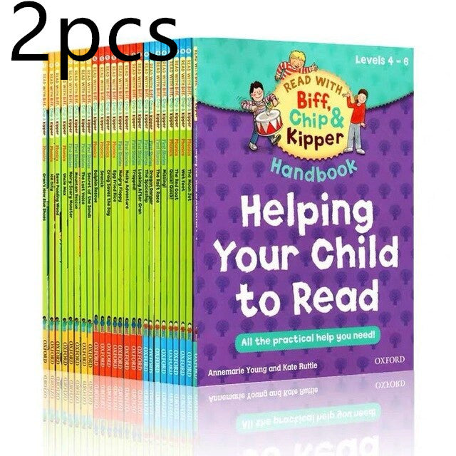 Oxford Reading Tree English Books Level 1-9 Picture Bed Story Sleeping Richer Helping  Learning Educational Toys For Kids Moms