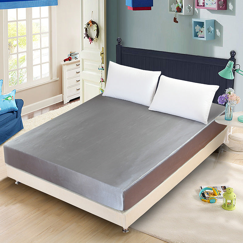 Silk bed sheet mattress