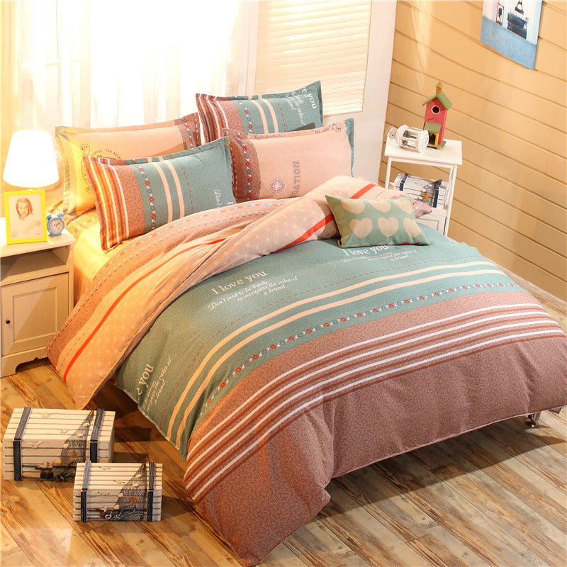 Cashmere cotton bedding