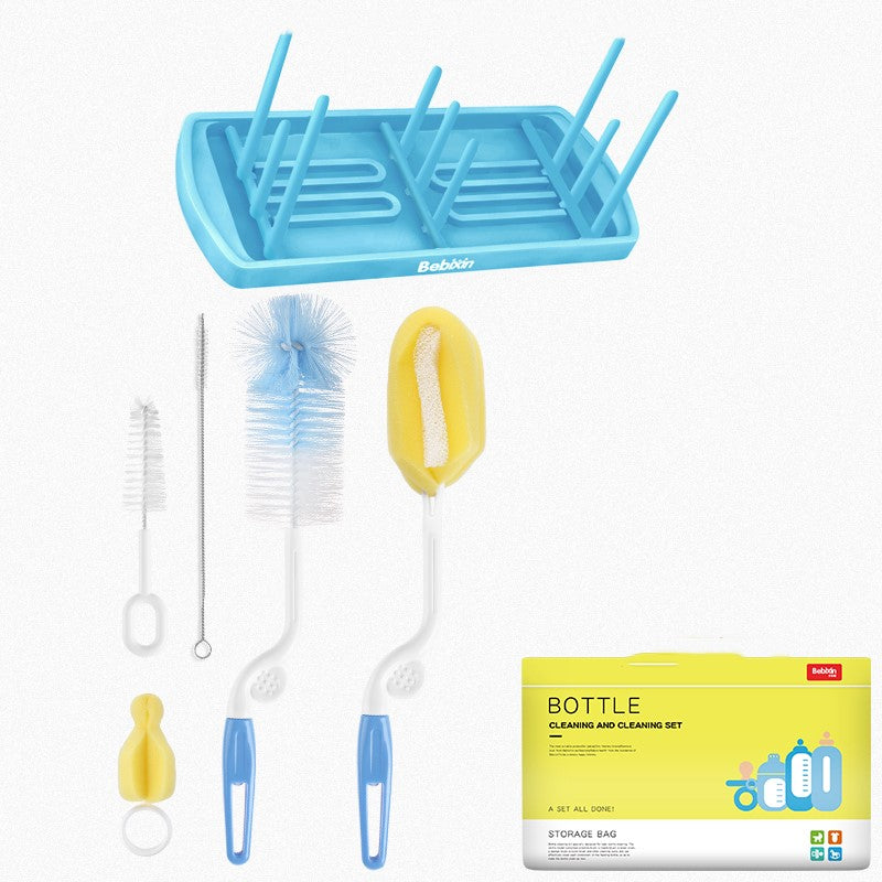 Baby bottle brush cleaning brush set