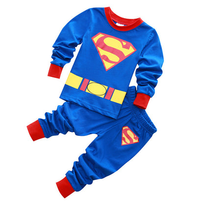 Children's Pajamas Boys' Cotton Long Sleeve Clothing