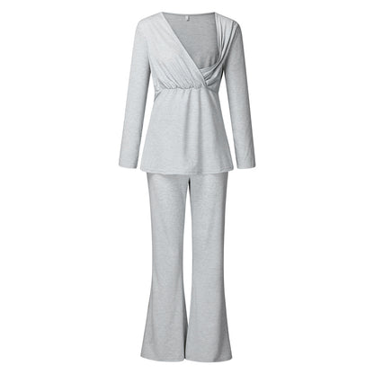 Maternity nursing pajamas