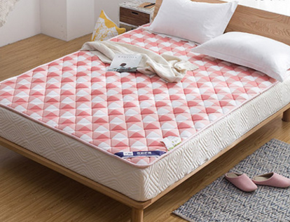 Single double thin mattress mat folded by student dormitory non-slip tatami bed