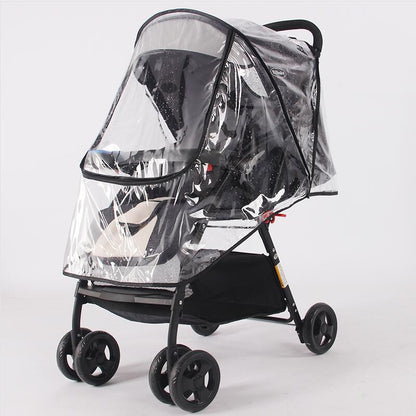 Stroller windshield