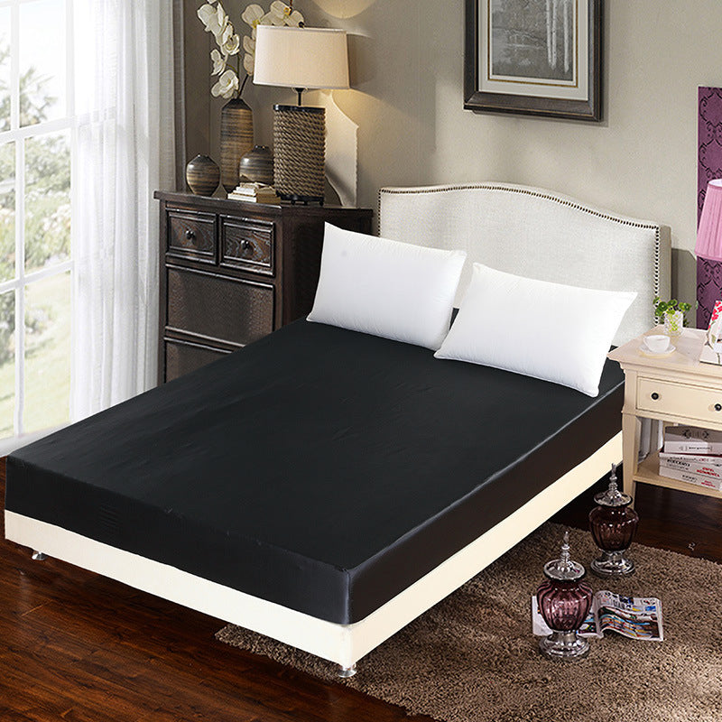 Silk bed sheet mattress