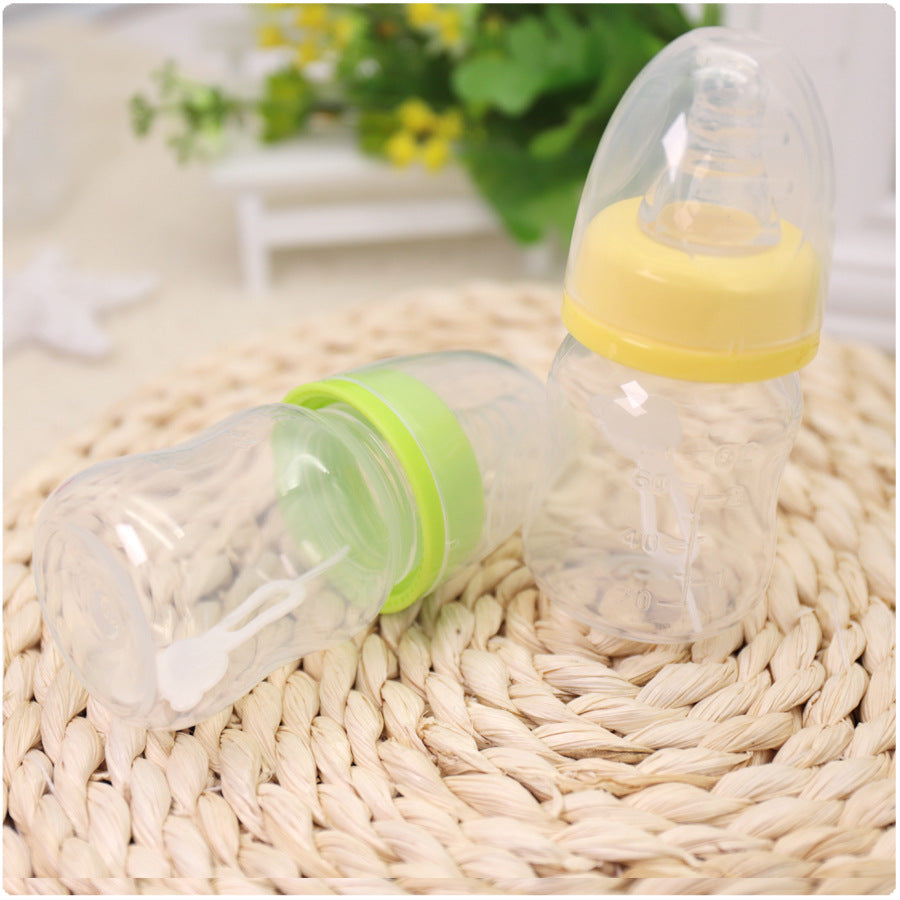 Standard caliber baby drinking bottle