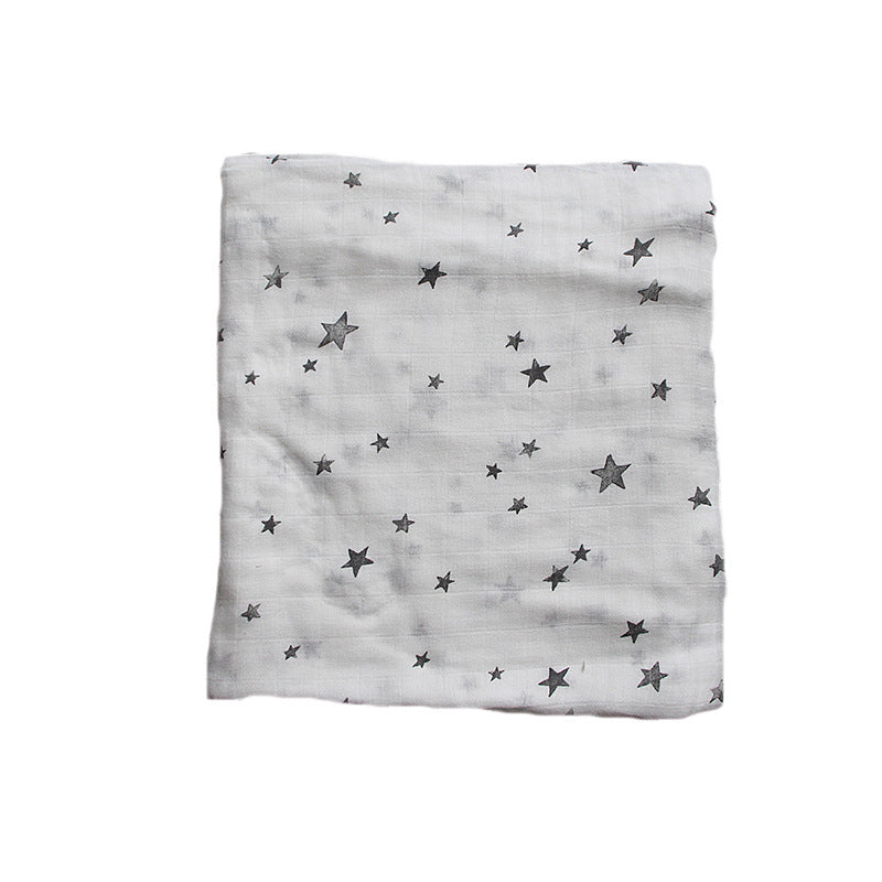 Bamboo Muslin Swaddle  Neutral Receiving Blanket