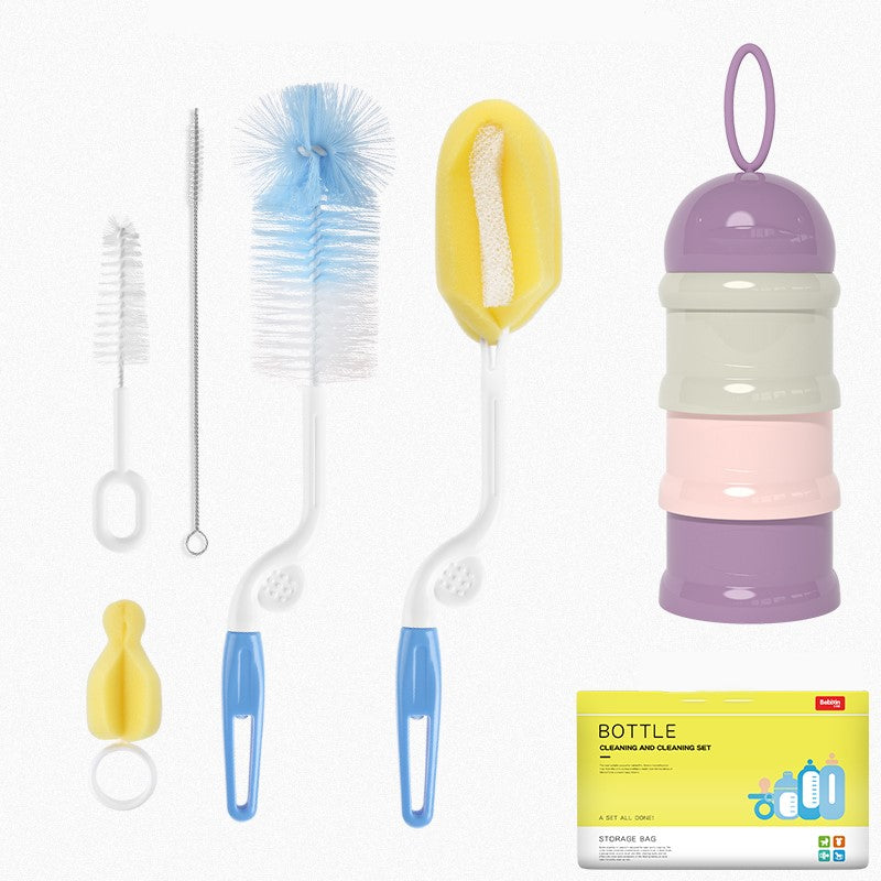 Baby bottle brush cleaning brush set