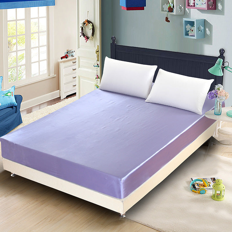 Silk bed sheet mattress