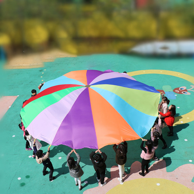 Outdoor Children's Play Sense Rainbow Umbrella Teaching AIDS