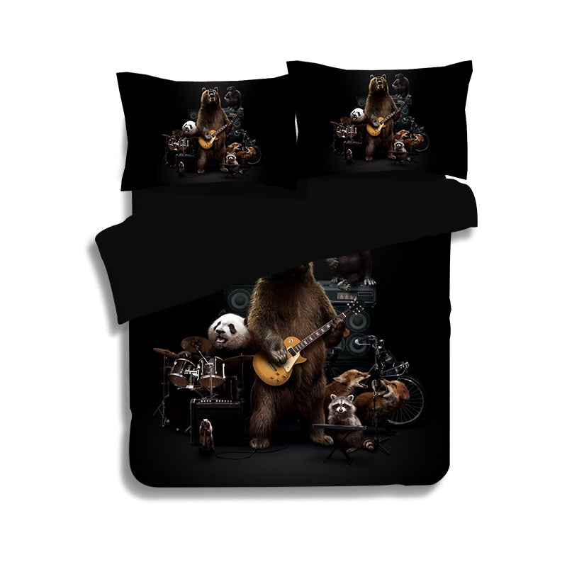 Animal four-piece bedding